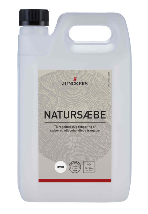 Junckers Natursæbe hvid 2,5 liter